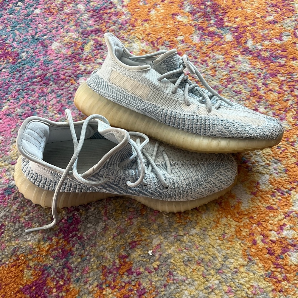 Size 9 - adidas Yeezy Boost 350 V2 Cloud White Non-Reflective